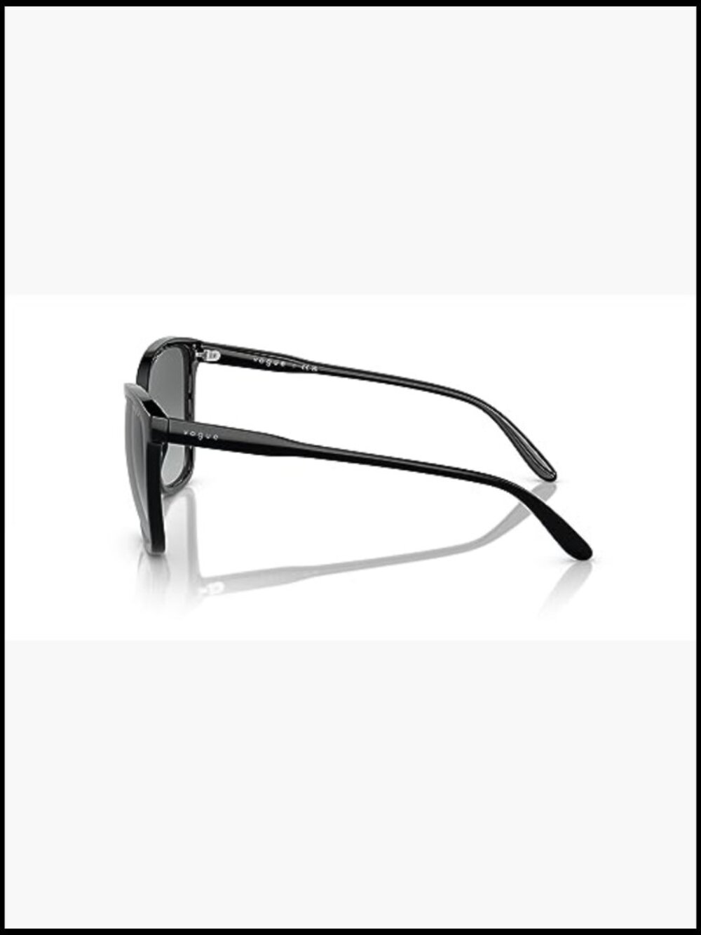Low Bridge Fit Butterfly Sunglasses with UV Protection - Picture 3 of 5